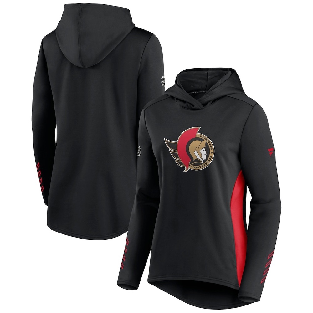 Women’s Ottawa Senators Fanatics Black and Red NHL Authentic Pro Sweater size 3x